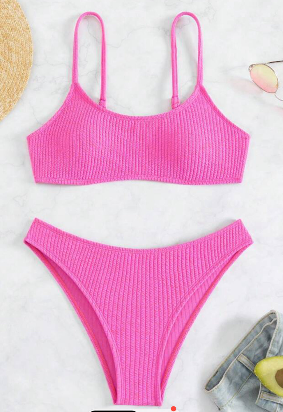 Ribbed Bikini Set